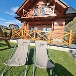 Podhalanskie U Magdusi I Marcina Z Jacuzzi Деревянный коттедж Маньови